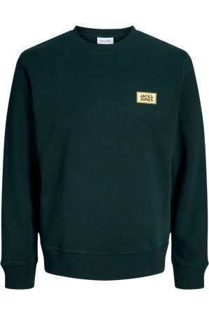 Bluza JACK &JONES Rush Sweat Crew Neck - 12298426-Scarab [2]