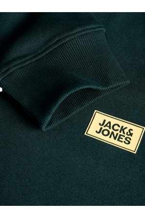 Bluza JACK &JONES Rush Sweat Crew Neck - 12298426-Scarab [3]