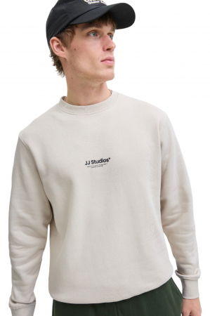 Bluza JACK &JONES Soho Crew - 12278791-Moonbeam [4]