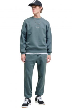 Bluza JACK &JONES Soho Crew - 12278791-Stormy Weather [5]