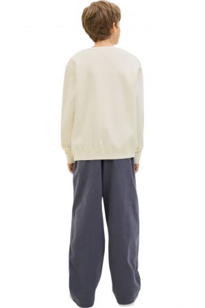 Bluza JACK &JONES Tier Print Crew SN JNR - 12284002-Sweet Corn [1]