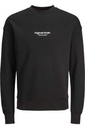 BLUZE - Bluza JACK &JONES Vesterbro Crew - 12241694-Black