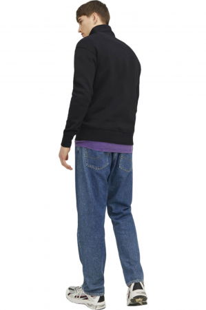 Bluza JACK &JONES Vesterbro Qtr Zip - 12241777-Black [1]