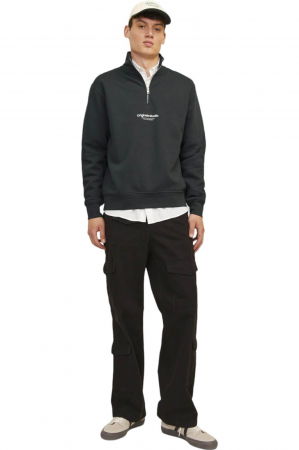 Bluza JACK &JONES Vesterbro Qtr Zip - 12241777-Forest [6]