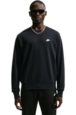 BLUZE - Bluza NIKE Club Ft Crew - FN3888-010