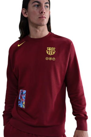 NOUTĂŢI - Bluza NIKE FCB Club Crew FT SE GX - FZ1259-677