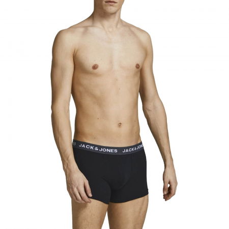 Boxeri JACK &JONES Base Microfiber 3-Pack - 12204876-Black [5]