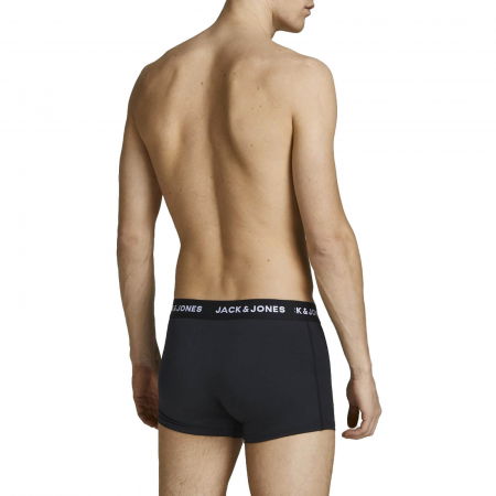 Boxeri JACK &JONES Base Microfiber 3-Pack - 12204876-Black [2]