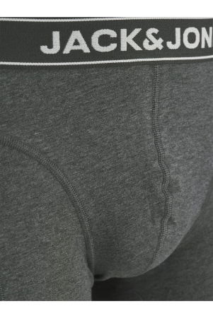 Boxeri JACK &JONES BF Trunks PLS 3P - 12291510-Dark Grey Melange [2]