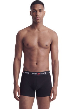 Boxeri JACK &JONES Corp Old Logo 7P - 12282781-Black [1]