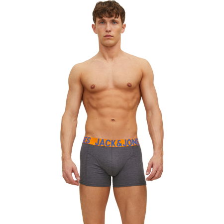 Boxeri JACK &JONES Crazy Solid Trunks 3P - 12151349-Black [1]