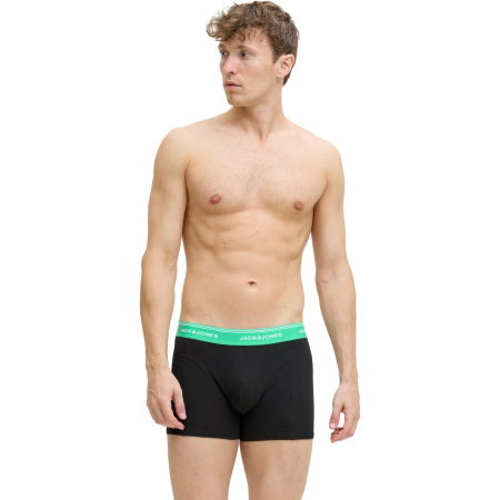 Boxeri JACK &JONES Dawson Solid Trunks 5P - 12285181-Black [2]
