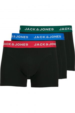 ACCESORII - Boxeri JACK &JONES Joe 3 Perechi - 12271554-Black