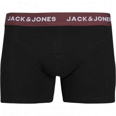 Boxeri JACK &JONES Oliver Solid Trunks 5 Perechi - 12259103-Black [3]