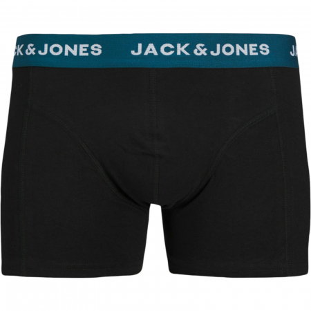 Boxeri JACK &JONES Oliver Solid Trunks 5 Perechi - 12259103-Black [4]
