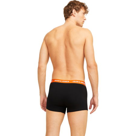 Boxeri JACK &JONES Oliver Solid Trunks 5P - 12259097-Black [2]