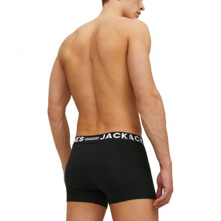 Boxeri JACK &JONES Sense 3 Perechi - 12081832-Black B [2]