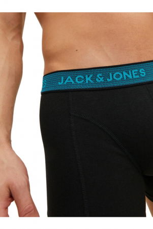 Boxeri JACK &JONES Waistband 3-Pack - 12127816-Asphalt [4]