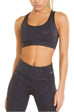 Bustiera PUMA Mid Impact Stardust Crystalline - 521372-01 [0]