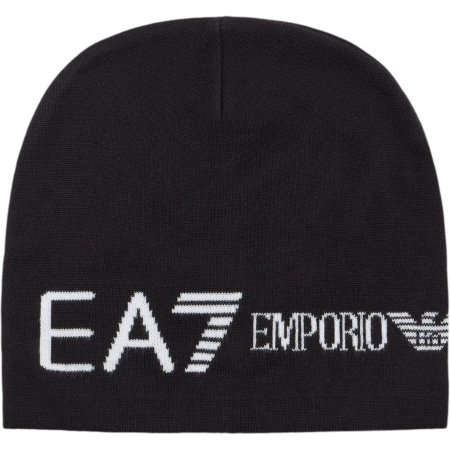 ACCESORII - Caciula Emporio Armani EA7 Knitted Beanie Logo - AF11994-7X000913-MC001