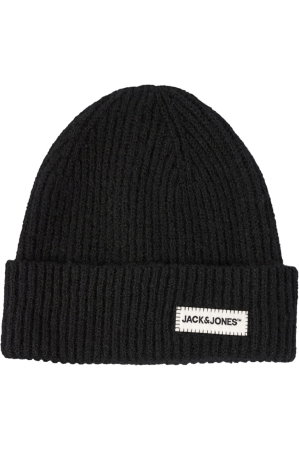Caciula JACK &JONES Colton Regular Beanie - 12298792-Black [1]