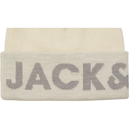 Caciula JACK &JONES Nolan Beanie - 12301145-Antique White [2]