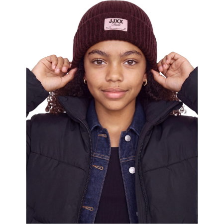 Caciula JACK &JONES Thelia Knit Beanie Grl - 12303476-Winetasting [1]