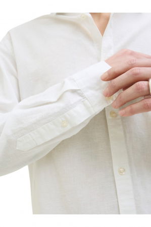 Camasa JACK &JONES Breeze Linen Blend - 12268964-White [2]