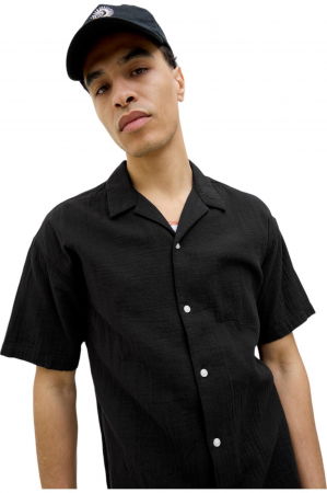 Camasa JACK &JONES Easter Patras Resort - 12274798-Black [3]