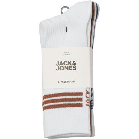 Ciorapi JACK &JONES Ace Tennis 5 Perechi - 12279540-White [6]