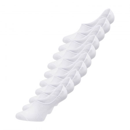 CIORAPI - Ciorapi JACK &JONES Basic No-Show 10-Pack - 12192330-White