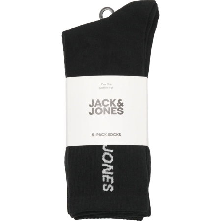 Ciorapi JACK &JONES Corp Old Logo Tennis 5 perechi - 12299302-Black [1]