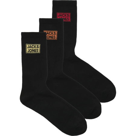 CIORAPI - Ciorapi JACK &JONES Daze Tennis Socks 3 perechi - 12299295-Black