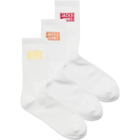CIORAPI - Ciorapi JACK &JONES Daze Tennis Socks 3 perechi - 12299295-White