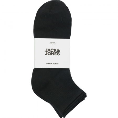 Ciorapi JACK &JONES Leon Short Tennis JNR 3 perechi - 12274738-Black [1]