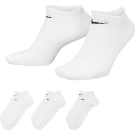REDUCERI - Ciorapi NIKE Value No-Show 3 Perechi - SX2554-101