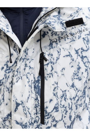 Geaca JACK &JONES Alpes Ski JKT Aw25 - 12284649-Bering Sea AOP [3]