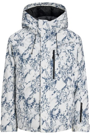 Geaca JACK &JONES Alpes Ski JKT Aw25 - 12284649-Bering Sea AOP [6]