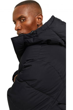 Geaca JACK &JONES Bradley Puffer Hood - 12256974-Black [3]