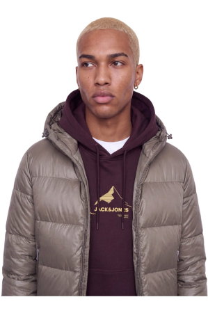 Geaca JACK &JONES Club Shiny Puffer Jacket BF - 12311554-Falcon [4]