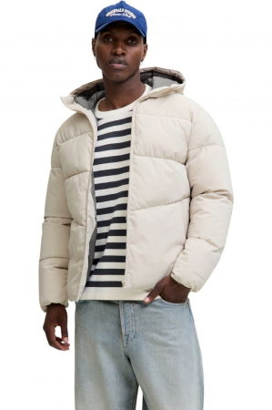 BĂRBAŢI - Geaca JACK &JONES Global Puffer - 12283517-Moonbeam