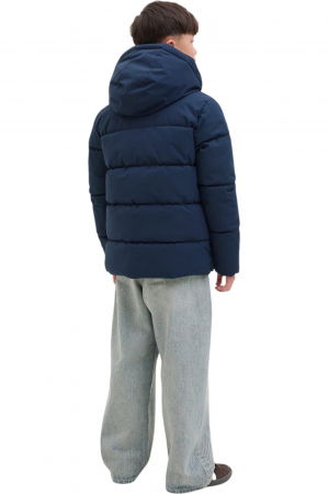 Geaca JACK &JONES Global Puffer JNR - 12283847-Sky Captain [1]