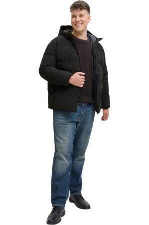 Geaca JACK &JONES Global Puffer PLS - 12283873-Black [5]