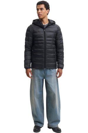 Geaca JACK &JONES Kingsley Light Puffer Hood - 12298869-Black [5]