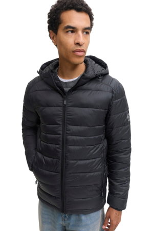 Geaca JACK &JONES Kingsley Light Puffer Hood - 12298869-Black [4]