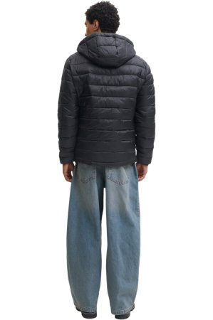 Geaca JACK &JONES Kingsley Light Puffer Hood - 12298869-Black [1]