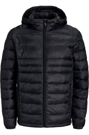 Geaca JACK &JONES Kingsley Light Puffer Hood - 12298869-Black [2]