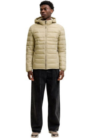 Geaca JACK &JONES Kingsley Light Puffer Hood - 12298869-Fields Of Rye [6]