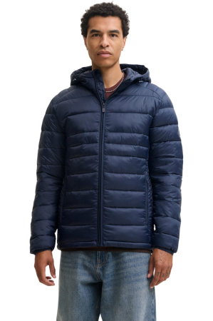 BĂRBAŢI - Geaca JACK &JONES Kingsley Light Puffer Hood - 12298869-Navy Blazer