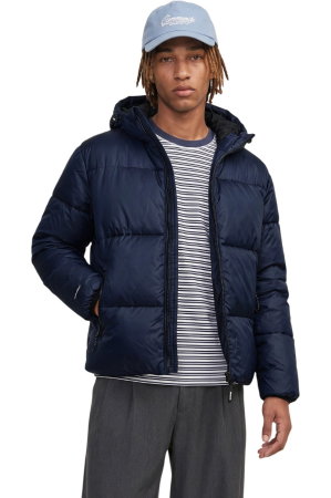 BĂRBAŢI - Geaca JACK &JONES Legacy Ribstop Puffer - 12299833-Sky Captain